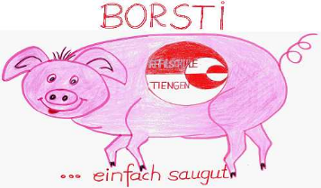 Borsti Schwein